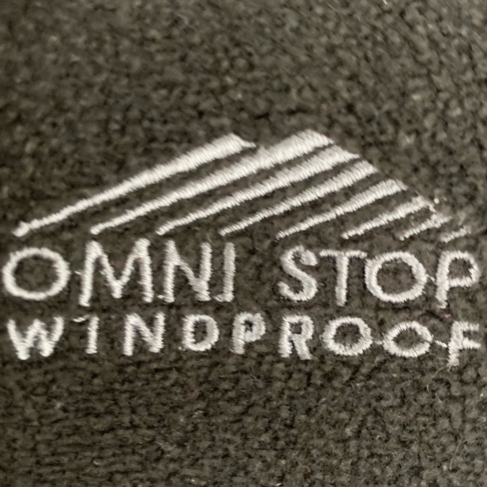 Columbia Full Zip Titanium Omni Stop Windproof Black Fleece Jacket Unisex L - Picture 8 of 9